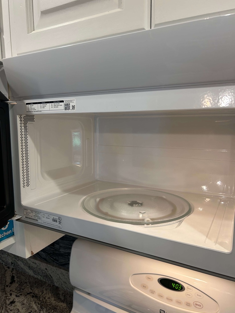 Microwave after Grime Guardians